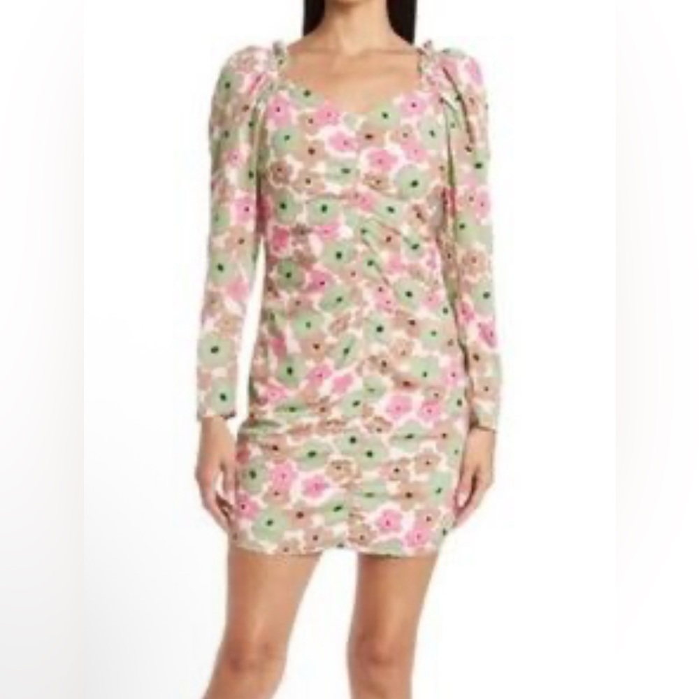 Vero Moda Women’s Mini Longsleeve Floral Dress | Size S‎ | NWOT